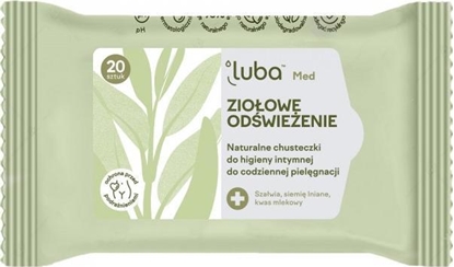 Picture of Luba LUBA_Med Zioowe odwieenie chusteczki do higieny intymnej 20 szt.