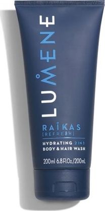 Attēls no Lumene LUMENE_Men Raikas Hydrating 2in1 Body & Hair Wash nawilżający żel do mycia ciała i włosów 200ml