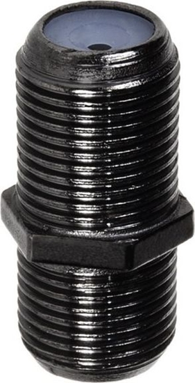 Изображение Maclean Gniazdo F-F BECZKA profesjonalna przejcie wtyk czarny nikiel Maclean MCTV-904