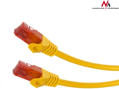 Изображение Maclean Patchcord, Cat6, 1m, óty (MCTV-301Y)