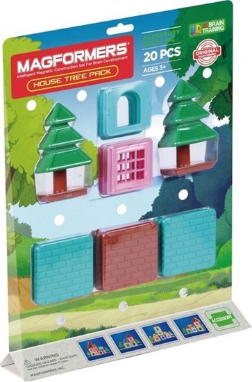 Picture of Magformers Akcesoria do klocków magnetycznych Domek (798007)