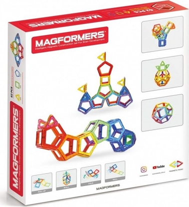 Picture of Magformers KLOCKI MAGFORMERS BASIC 62el NR KAT 701007