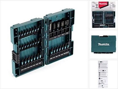 Picture of Makita B-66880 Impact Black Bit Set 35 pcs.
