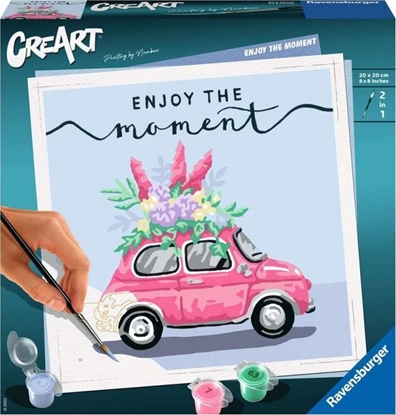 Изображение Malowanka CreArt dla dzieci: Enjoy the moment 201167 RAVENSBURGER malowanie po numerach