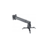 Picture of Manhattan Projector Mount, Ceiling or Wall, Tilt & Swivel, Height Range: 43-65cm, Max 20kg, Black, Lifetime Warranty