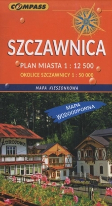 Attēls no Mapa kieszonkowa - Szczawnica 1:12 500