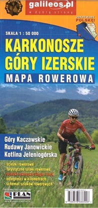 Изображение Mapa rowerowa - Karkonosze i góry Izerskie 1:50000