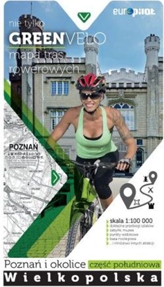Attēls no Mapa Tras Rowerowych Poznań I Okolice Część Południowa 1:100 000