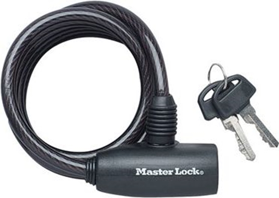 Picture of MasterLock Zapicie rowerowe QUANTUM 8126 czarne (MRL-8126EURDPRO)