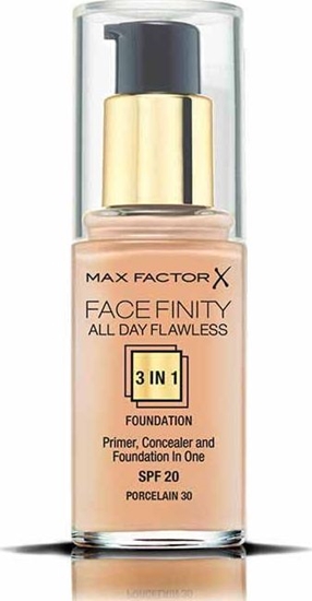 Picture of MAX FACTOR Podkad do twarzy Facefinity All Day Flawless 3in1 Foundation Spf20 30 Porcelain 30ml