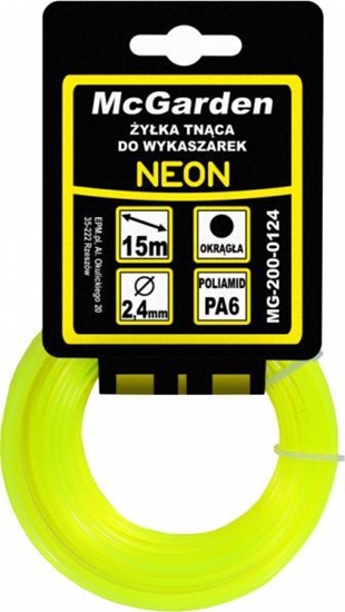 Изображение McGarden YKA DO WYKASZARKI OKRGA NEON 2.7MM 15M