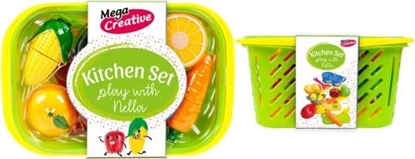 Изображение Mega Creative OWOCE I WARZYWA DO KROJENIA W KOSZYKU MEGA CREATIVE 452168