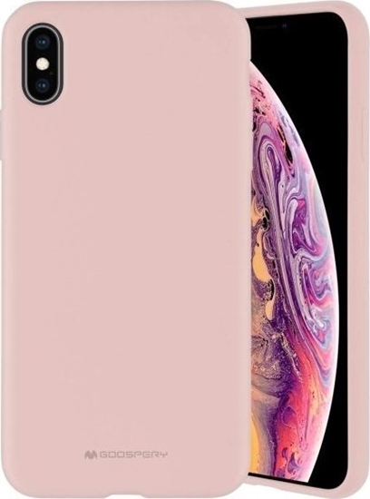 Изображение Mercury Mercury Silicone Samsung A20s A207 róowo-piaskowy/pink sand