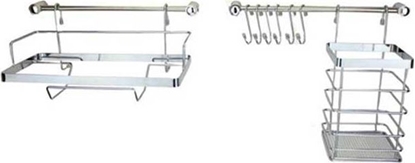 Attēls no Metlex Reling kuchenny 10 elementowy metlex mx-4540 srebrny