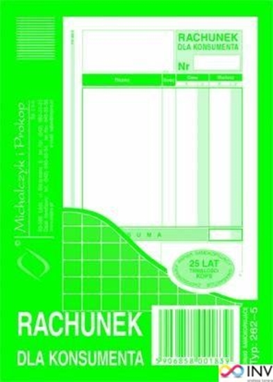 Изображение Michalczyk & Prokop Rachunek dla konsumenta 262-5