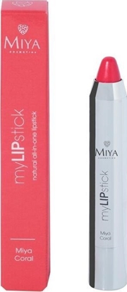 Изображение Miya MIYA_My Lip Stick naturalna pielęgnacyjna szminka do ust All-In-One Coral 2,5g