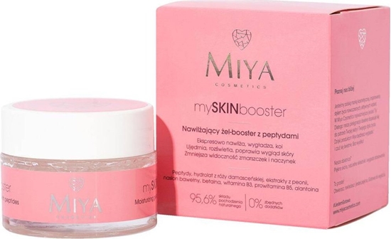 Изображение Miya My Skin Booster nawilajcy el-booster z peptydami do twarzy 50ml