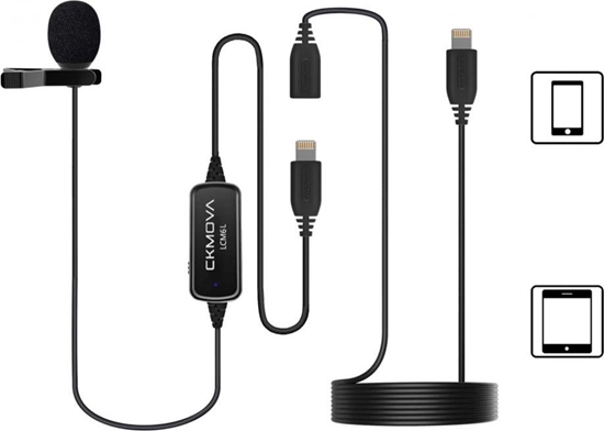 Picture of Mikrofon CKMOVA LCM6L Krawatowy na Lightning