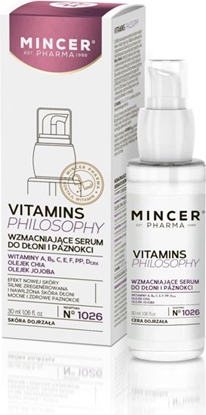 Изображение Mincer Pharma Vitamin Philosophy Serum wzmacniajce do doni i paznokci nr 1026 30ml