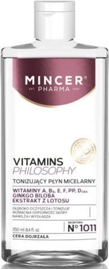 Picture of Mincer Pharma Vitamins Philosophy Pyn micelarny tonizujcy  250ml