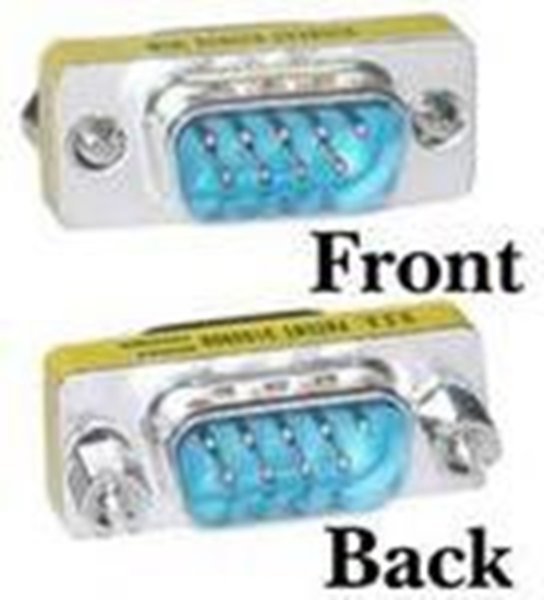 Изображение MicroConnect DB-9 - DB-9, Srebrny (MOD99)