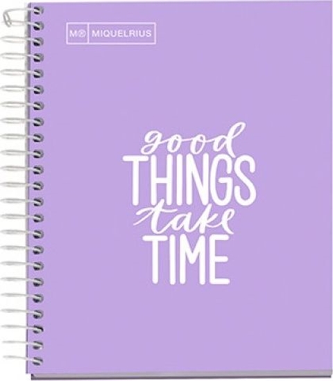 Picture of MIQUELRIUS Koonotatnik NB-1 Messages, A5, w kratk, 100 kart., 90g, lawendowy