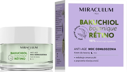 Attēls no Miraculum  Bakuchiol Botanique Retino Krem na noc - moc odmodzenia 50ml