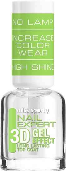 Picture of Miss Sporty Nail Expert 3D Gel Effect lakier utwardzajcy 8ml