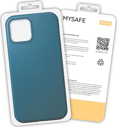 Picture of Mysafe MYSAFE ETUI SKIN IPHONE 13 MINI NIEBIESKI PUDEKO