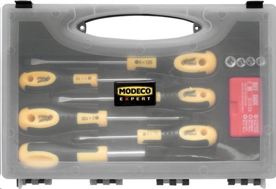 Picture of Modeco Komplet wkrtaków, grotów i nasadek FRIENDLY GRIP 17szt. MN-11-042