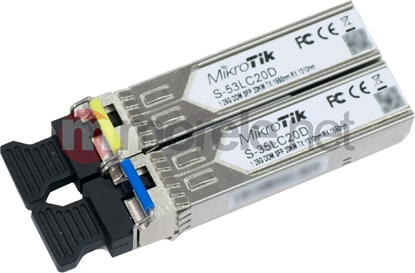Picture of Modu SFP MikroTik Zestaw dwóch transceiverów S-3553LC20D