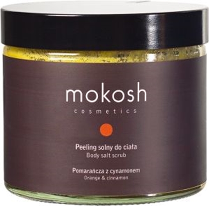 Picture of Mokosh Cosmetics Body Salt Scrub Orange & Cinnamon peeling solny do ciaa Pomaracza z Cynamonem 300g