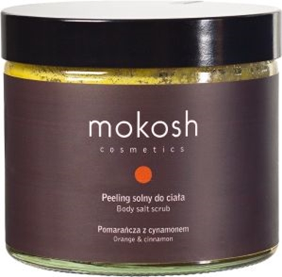 Picture of Mokosh Cosmetics Body Salt Scrub Orange & Cinnamon peeling solny do ciaa Pomaracza z Cynamonem 300g
