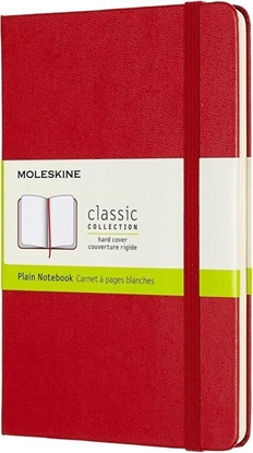 Attēls no Moleskine Notes Classic 11,5x18 tw. gładki szkarłatna czerwień