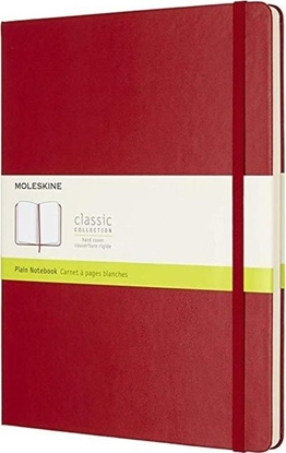 Attēls no Moleskine Notes Classic 19x25 tw. gadki czerwony