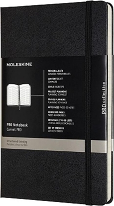 Изображение Moleskine Notes Proffesional L 13x21 tw. czarny MOLESKINE