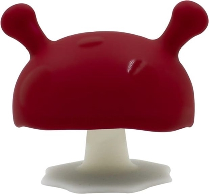Picture of Mombella Mombella Gryzak uspokajajcy Mushroom Chimney Red