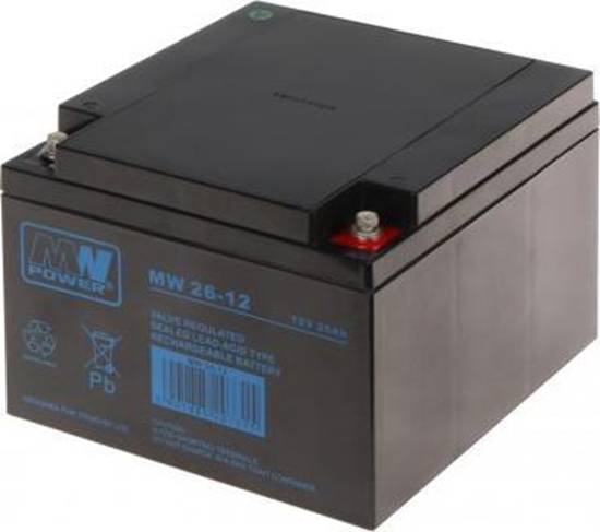 Picture of MW Power Akumulator 12V/26AH-MW