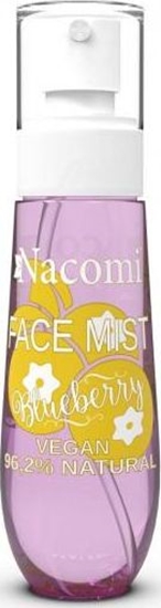 Picture of Nacomi Face Mist Vegan Natural Bluberry mgieka do ciaa i twarzy o zapachu Borówki 80ml