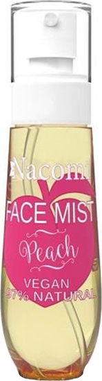 Picture of Nacomi Face Mist Vegan Natural Peach mgieka do ciaa i twarzy o zapachu Brzoskwini 80ml