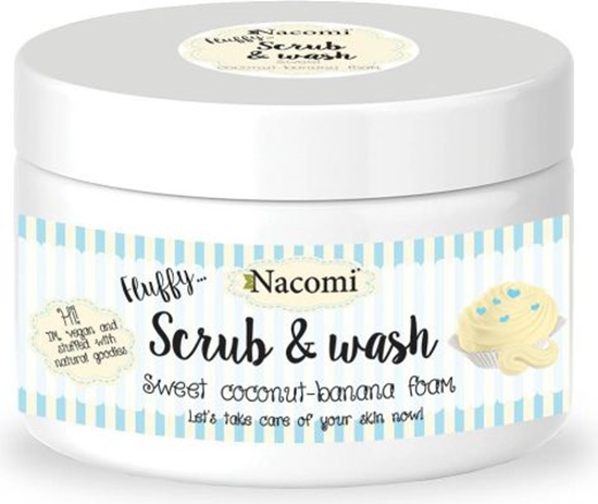 Picture of Nacomi Pianka peelingujco-myjca - Kokos-banan 180ml