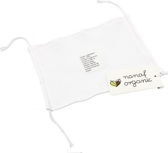 Picture of Nanaf Organic Maseczka wielorazowa jednowarstwowa biaa