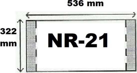 Picture of Narnia Okadka na atlas regulowana nr 21 (25szt) NARNIA