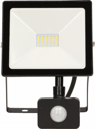 Picture of Nawietlacz Orno ALLED 20W Nawietlacz LED z PIR, 1600lm, IP44, 4000K, Alu+szko