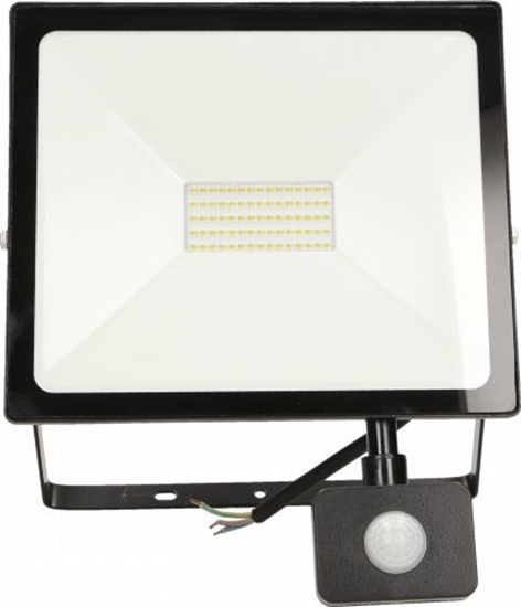 Picture of Nawietlacz Orno ALLED 50W Nawietlacz LED z PIR, 4000lm, IP44, 4000K, Alu+szko