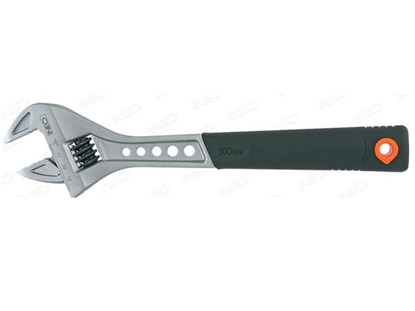 Attēls no Neo Klucz nastawny typu szwed 300mm gumowa rkoje (03-013)