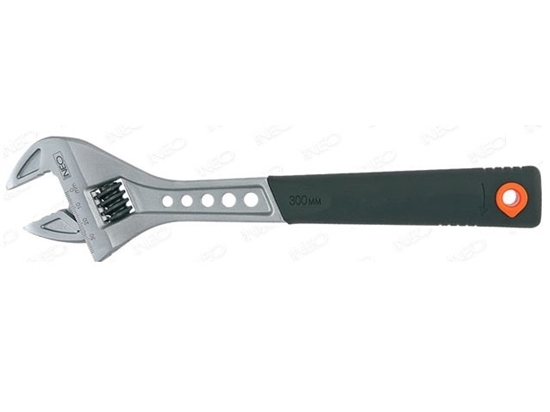 Picture of Neo Klucz nastawny typu szwed 300mm gumowa rkoje (03-013)