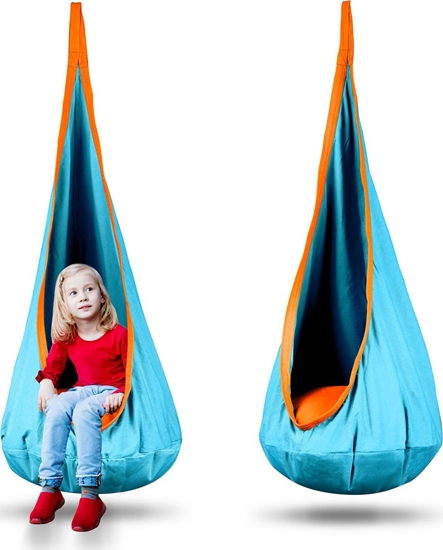 Picture of Neo-Sport Kokon fotel wiszcy turkusowy