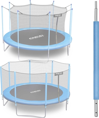 Picture of Neo-Sport Słupek dolny do trampoliny z siatką zewnętrzną i wewnętrzną 8-15 ft niebieski Neo-Sport