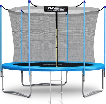 Attēls no Trampolina ogrodowa Neo-Sport NS-08W181 z siatk wewntrzn 8.5 FT 252 cm